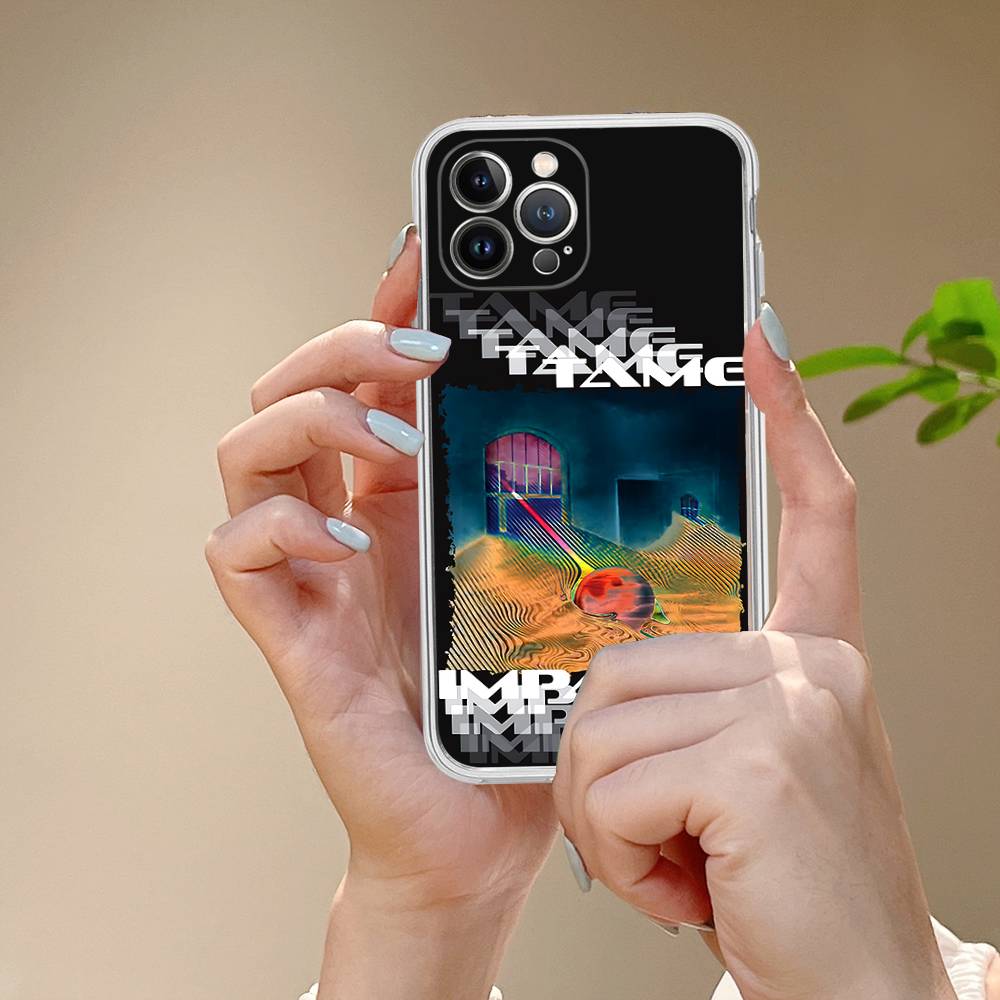 

Band T-Tame Impala TPU Silicone Case For IPhone 11 12 13 14 15 16 17 Pro Max Shockproof Clear Back Cover iPhone 12 pro