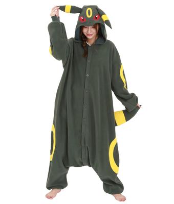 SAZAC Character Fleece Kigurumi Pokemon Blackie