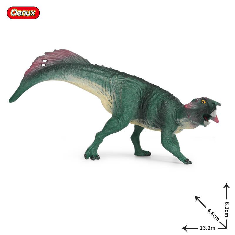 Figurine Oenux Dinozauri Jurasici T-Rex Velociraptor Spinosaurus Dilophosaurus Model Animal Figurine de Acțiune Colecție Jucărie pentru Copii