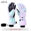 Oddivski Adult Touchscreen Ski Gloves - Waterproof, Warm, and Protective for Men and Women in Snow Sports.