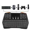 I8plus Lithium-Batterie LED-Hintergrundbeleuchtung Drahtlose Multifunktionale Mini-Tastatur mit Touchpad