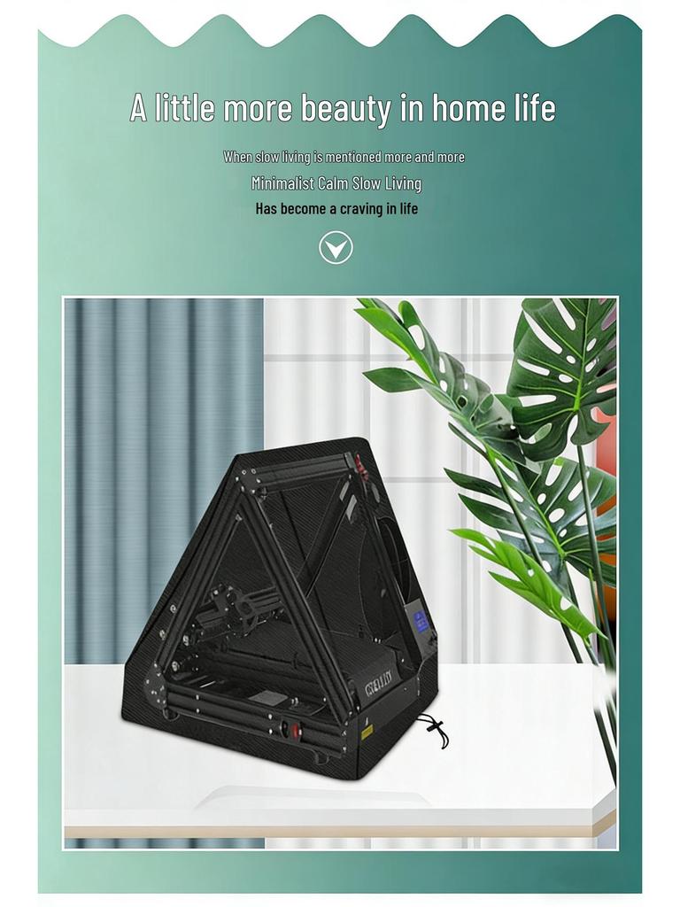 Black Dustproof Waterproof Protective Cover for Anycubic I3 Mega 3D Printer