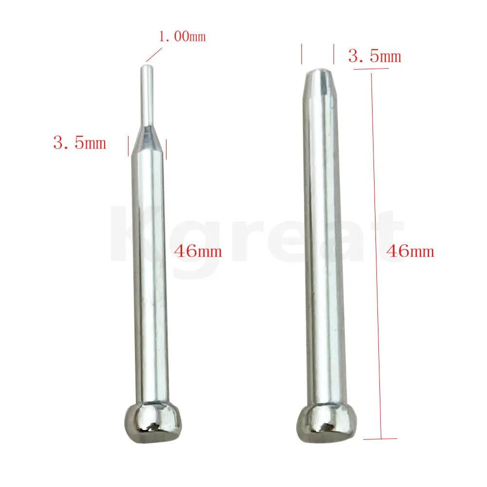 

2PCS/LOT Replacement P Head Quick Taking and Loading Folding Remote Control Key Fixing Pin Tools Accessories 2pcs pins head