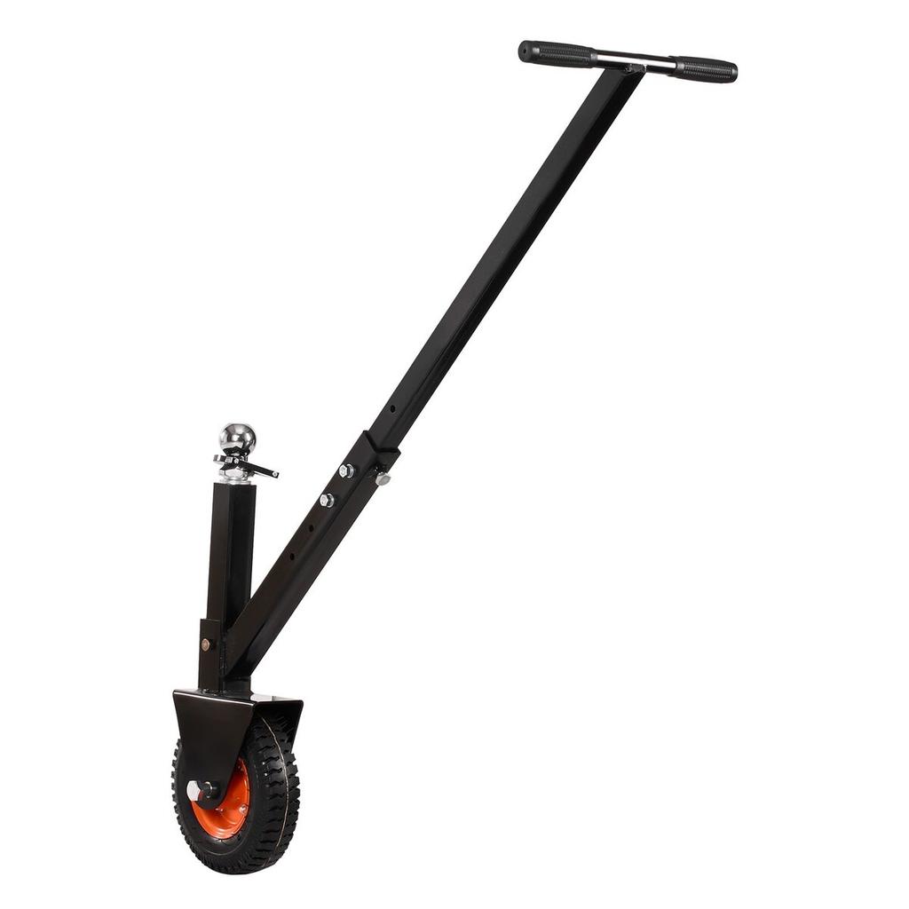 300lbs Adjustable Trailer Dolly 16.5 and 22 in Height 1-7/8 and 2 in Balls