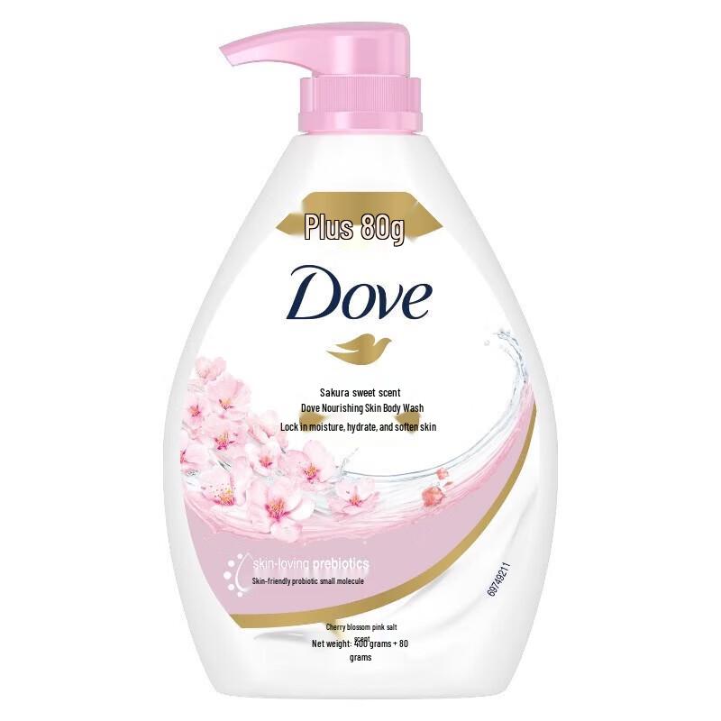 

Dove Cherry Blossom Sweet Nourishing Body Wash (400g+80g)