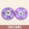 10pcs Round Plastic Snap Button Shirt Cardigan Invisible Concealed Buttons Clothes Accessories
