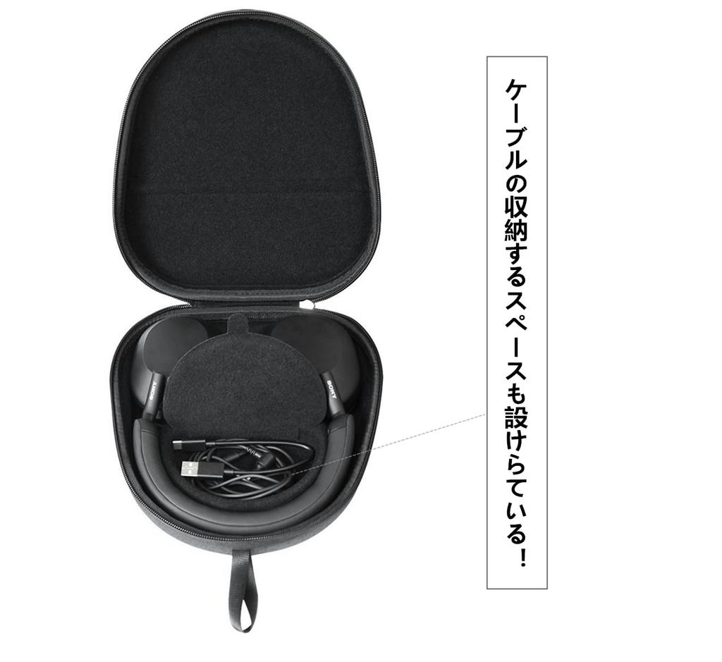 SHEAWA Case for Sony WH-1000XM5, Protective Case, Storage Bag, Shockproof EVA Hard Case, Carrying Case, Accessories