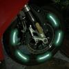 Car Wheel Stickers for Tires, Reflective Rim Strip Stickers | R Car Wheel Hub