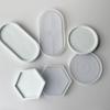 3Pcs Silicone Cake Holder Tray Molds Fruit Cup Mold Resin Pendant Mold Food Station Serving Tray Mold Diy Coaster