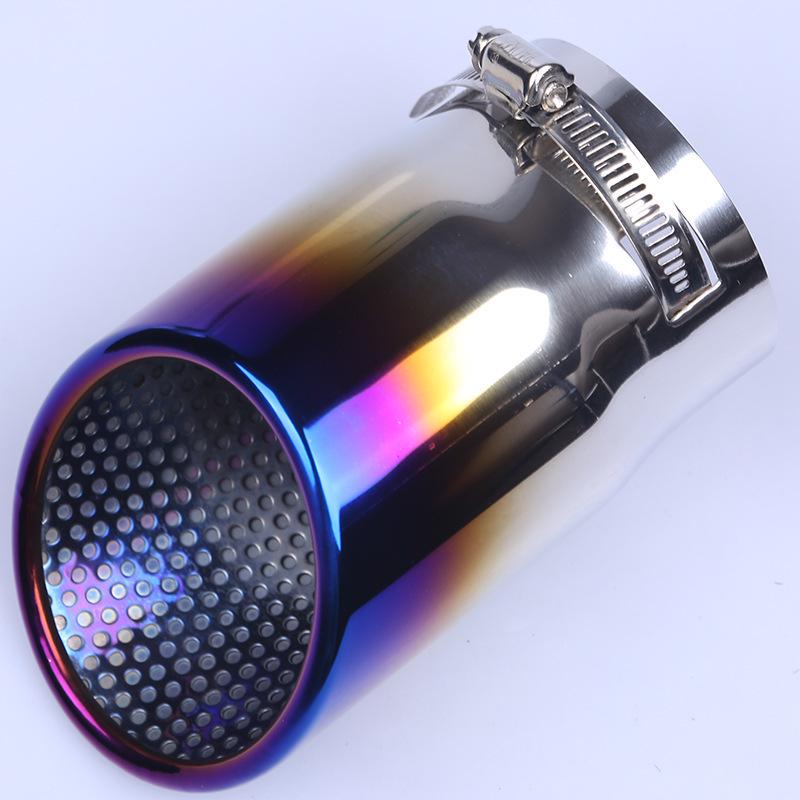 Compatible Titanium Blue Tailpipe for Magotan, Sagitar, Lavida, Golf, Tiguan, A4L, A1, A3 (1.4 & 1.6)