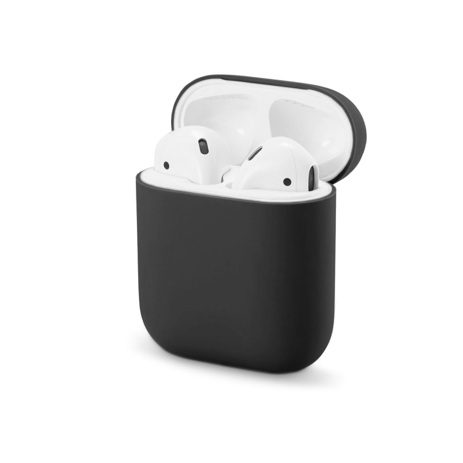 

QUEED The Protective Case for Bluetooth Wireless Earphone Charging Is Suitable for Liquid Silicone Cases 1 чёрный