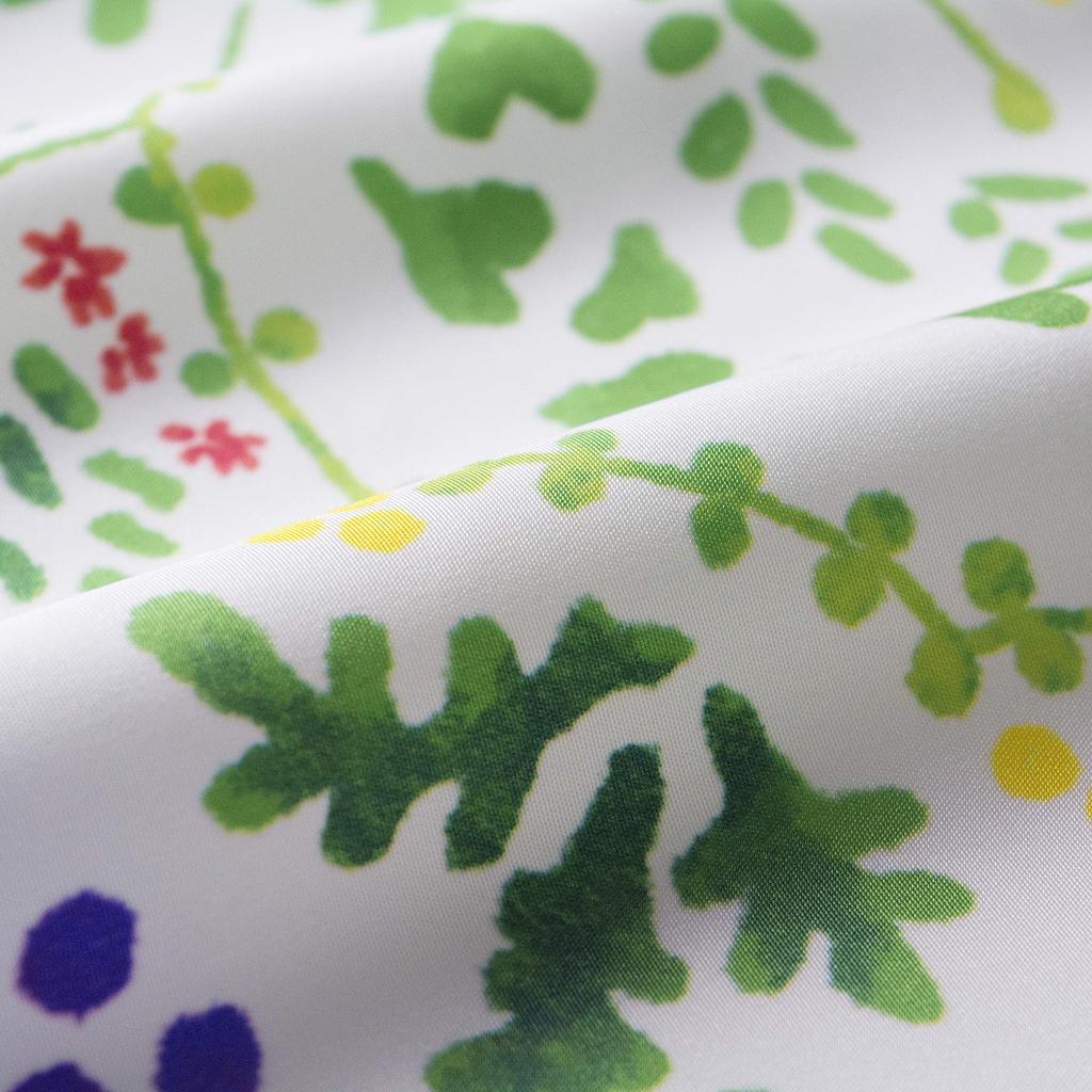 Asakura Dyeing Cloth Super Furoshiki Nagare Plain Weave Flower Design 96 x 96 cm Water-Repellent (wrapping cloth) Approx.