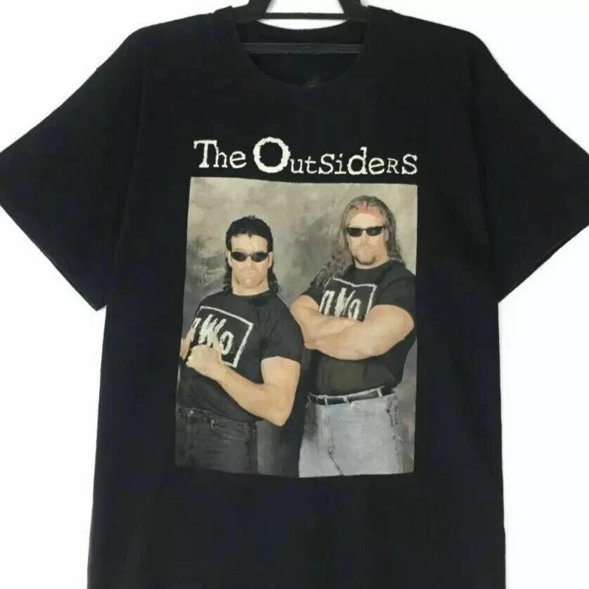 

The Outsiders Винтажный рестлинг – Классический дуэт nWo, Размеры от S до 5XL Унисекс футболка M