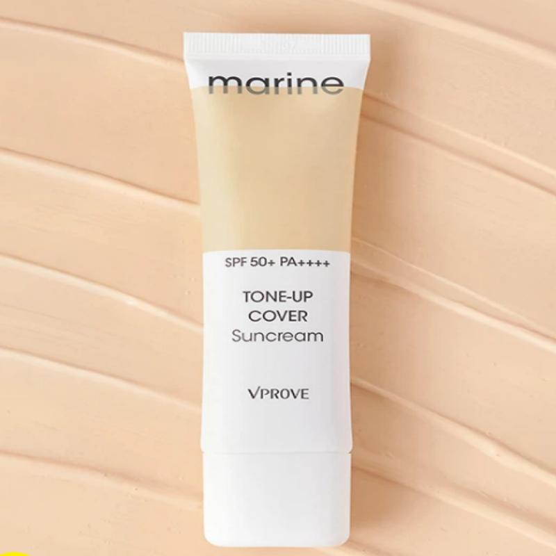 VPROVE Морской Tone Up Cover Солнцезащитный крем SPF 50+ PA++++ 50 мл/100 мл 50ml