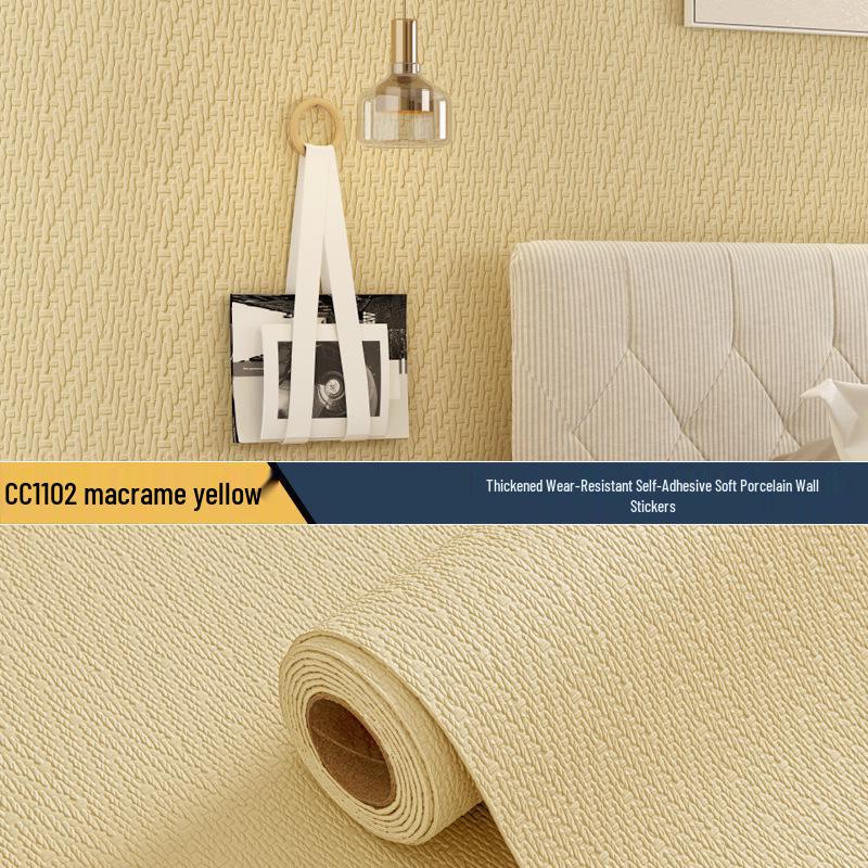 3D Imitation Stone Bendable Self-Adhesive Wallpaper for Wall Renovation