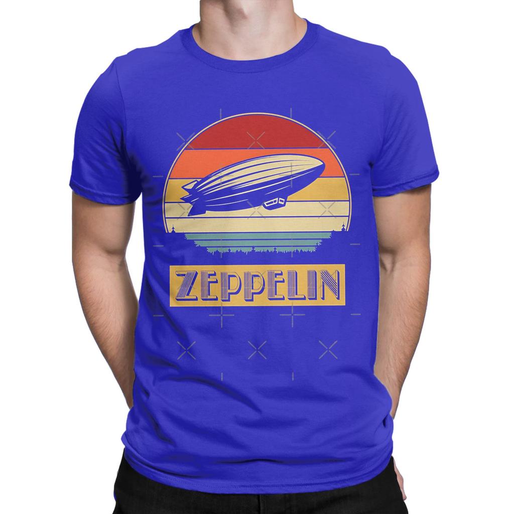 Classic Novelty 100 Cotton Tshirt Led Band Zzeppelins Tees Tops For Unisex