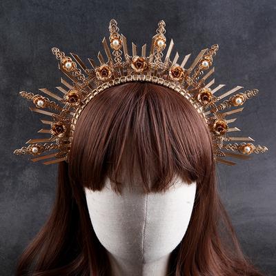 Muse Krone Lolita Jungfrau Heiligenschein Haarkrone Lustiges Verkleiden Stirnband Haaraccessoires