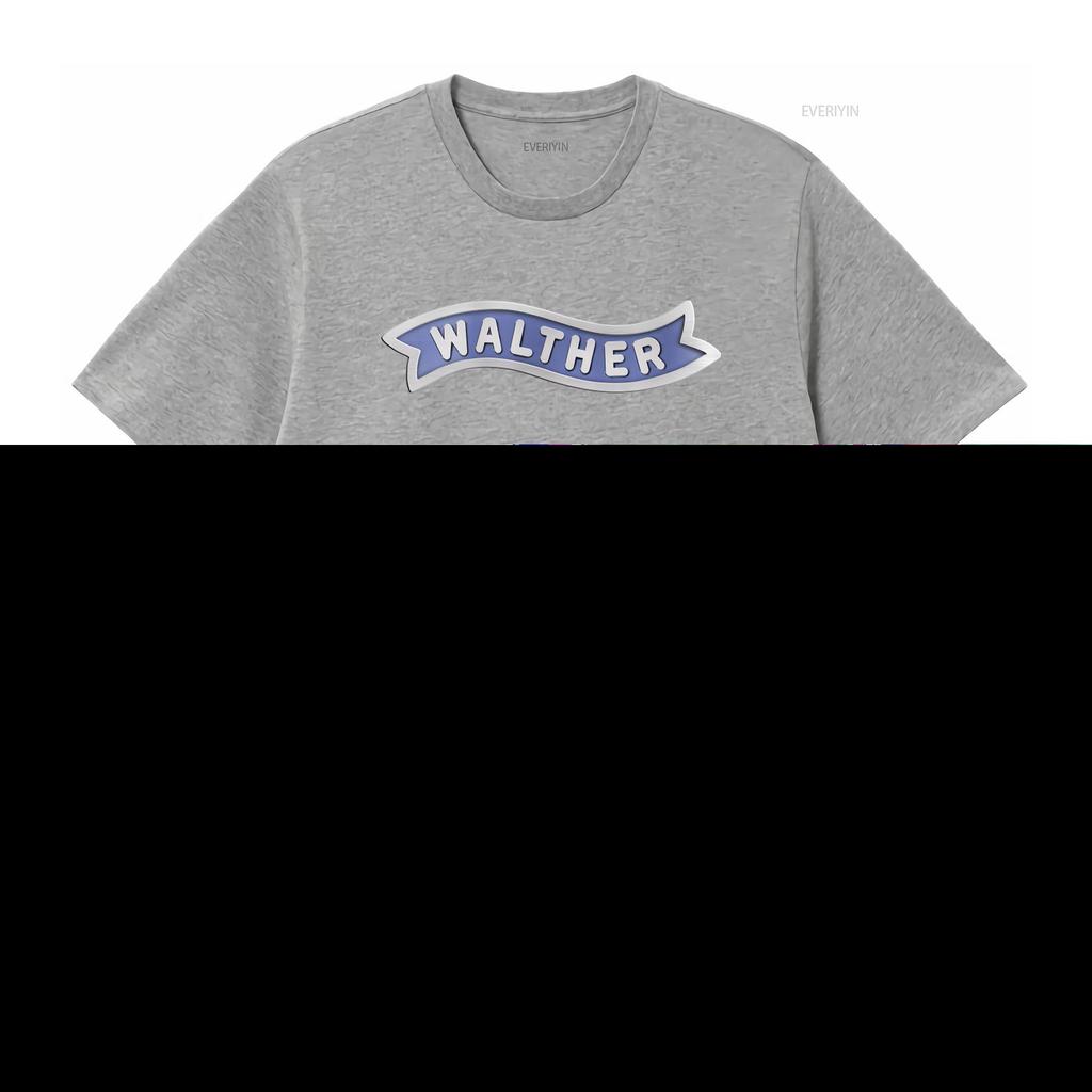 Walther Guns Firearms Logo Mens Black T Shirt Size S 5XL Stylish Print Vintage Washed Streetwear Unisex Slightly Soft Homme