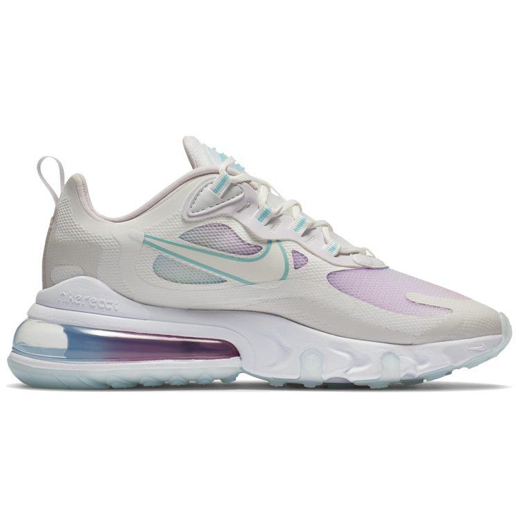Nike Air Max 270 React Summit White Bleached Aqua Damen CK6929-100