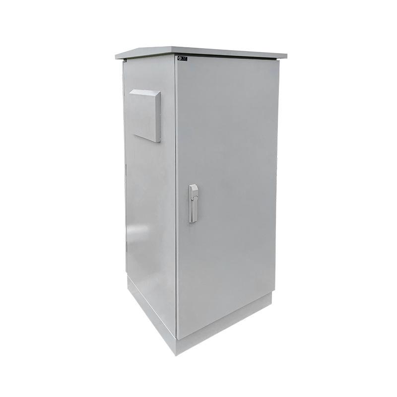 Waterproof Floor-Standing Outdoor Cabinet with Safety Lock, Stainless Steel, Floor-Mounted