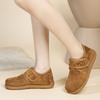 New cotton shoes Velcro warm cotton boots velvet soft sole comfortable cotton shoes