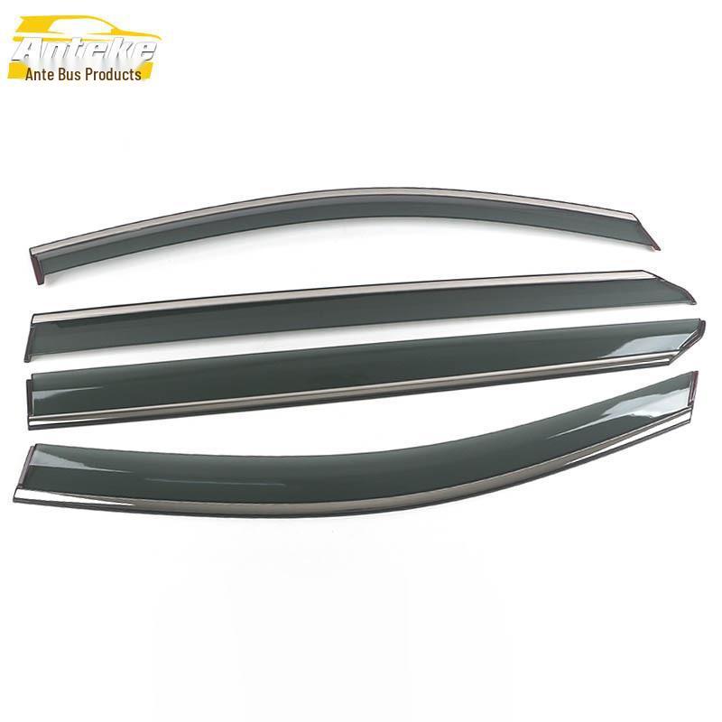 Maxus G90 Rain Deflectors: 3D Stainless Steel Sun Visor Trim for SAIC Maxus Accessories