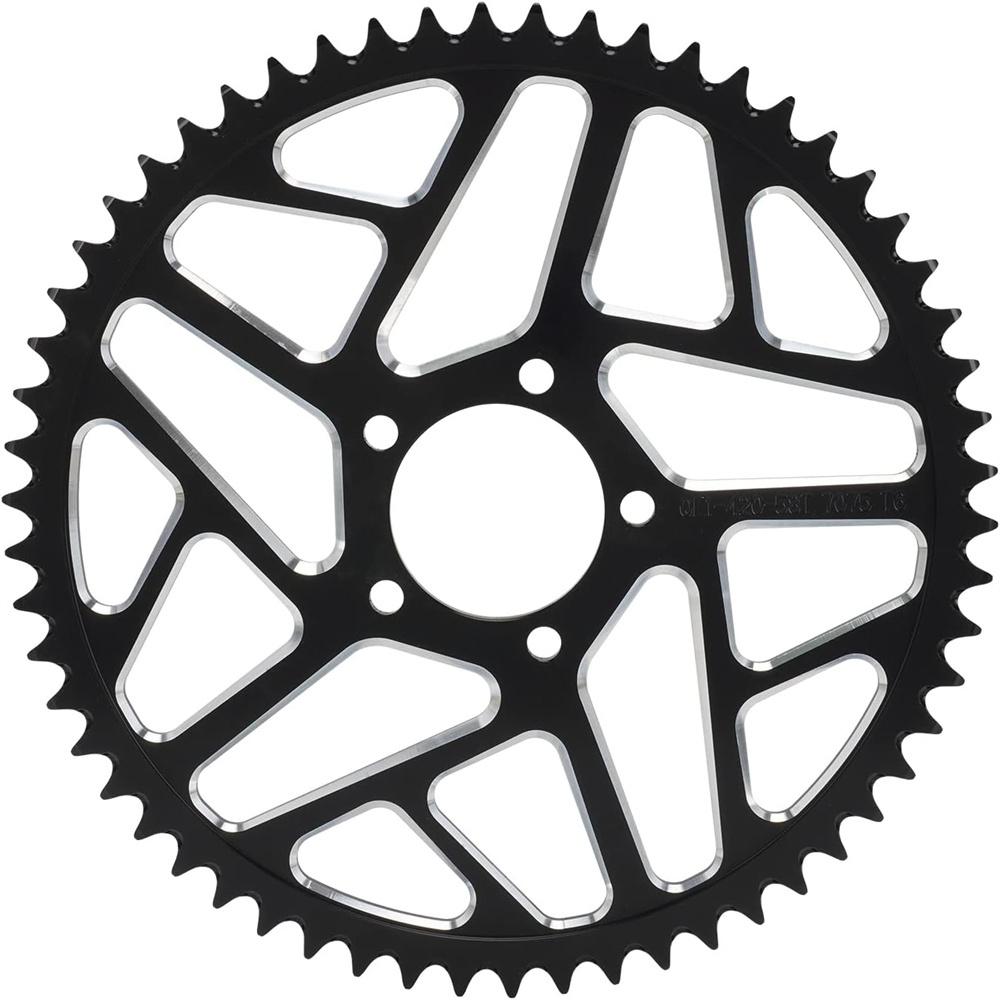 Aluminum Alloy 58T Sprocket For Sur Ron Surron Light Bee S/X Electric Dirt Bike Black