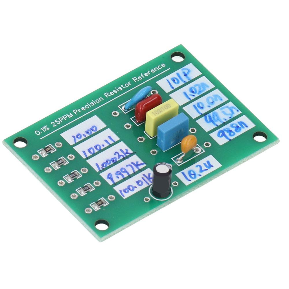 0.1% 25PPM Precision Resistor Standard Board Resistance Capacitance Board Multimeter Accessory