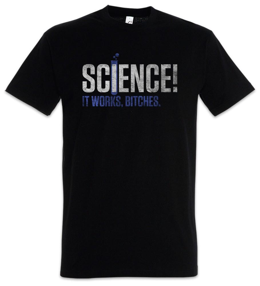 Science, It Works T-Shirt Chemist Chemistry Fun Geek Nerd Scientist Teacher