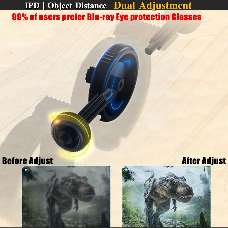 Virtual Reality VR Glasses, 3D Glasses, Google Cardboard VR Headset, Supports Game Controllers