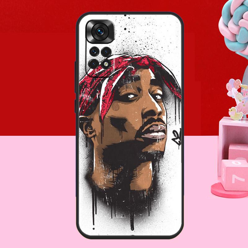 

Чехол 2Pac TuPac Shakur для Xiaomi Redmi Note 12 Pro Plus Turbo 8 9 10 11 Pro 9S 10S 11S 12S 9C 10C 12C Redmi Note 12 Pro 4G