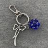 Creative Colourful Dice Keychain  3D Resin Dice Handbag Pendant For Men Women Car Key Holder Key Accessories Funny Gifts