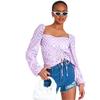 Missy Empire Womens/Ladies Checkerboard Ruched Front Top