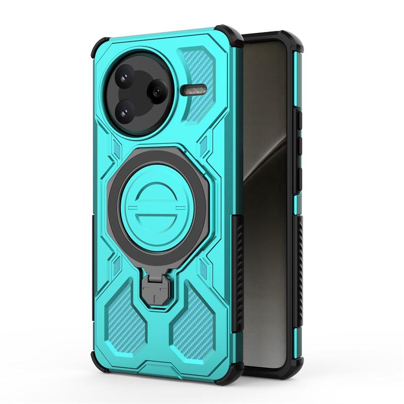 Luxury Magnetic Armor Case For Xiaomi Poco F7 Pro Cases Xiaomi Poco F7 Pro F7 Ultra Cover PC Magsafe Wireless Charging Cover