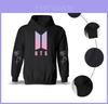 Boné Kpop Bts Estiloso com Moletom Bangtan Boys e Design Love Yourself Para Fãs