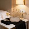 Fashion Ladies Sparkling Water Diamond Evening Bag With Lock Closure For Formal Events