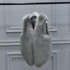 New imitation fur plush rabbit fur slim fur slim shoulder vest short imitation fur vest