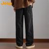 Jeep Men's Vintage Washed Straight-Leg Cargo Pants