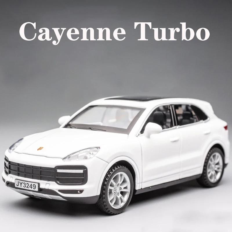 2020 New 1:32 Cayenne Turbo Car Alloy Car Model Simulation Car Decoration Collection Gift Toy Die Casting Model