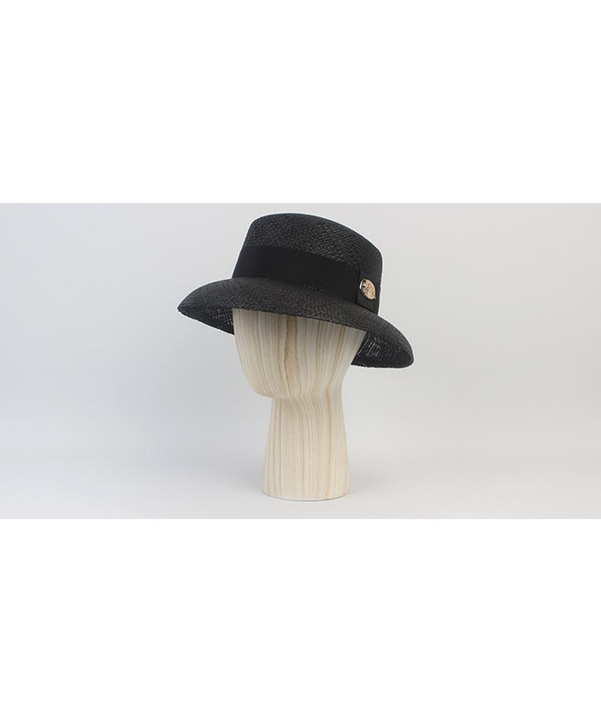 Yunibeosyeolkemiseuteuli Bau Bowl Black Panama Hat Summer Fedora