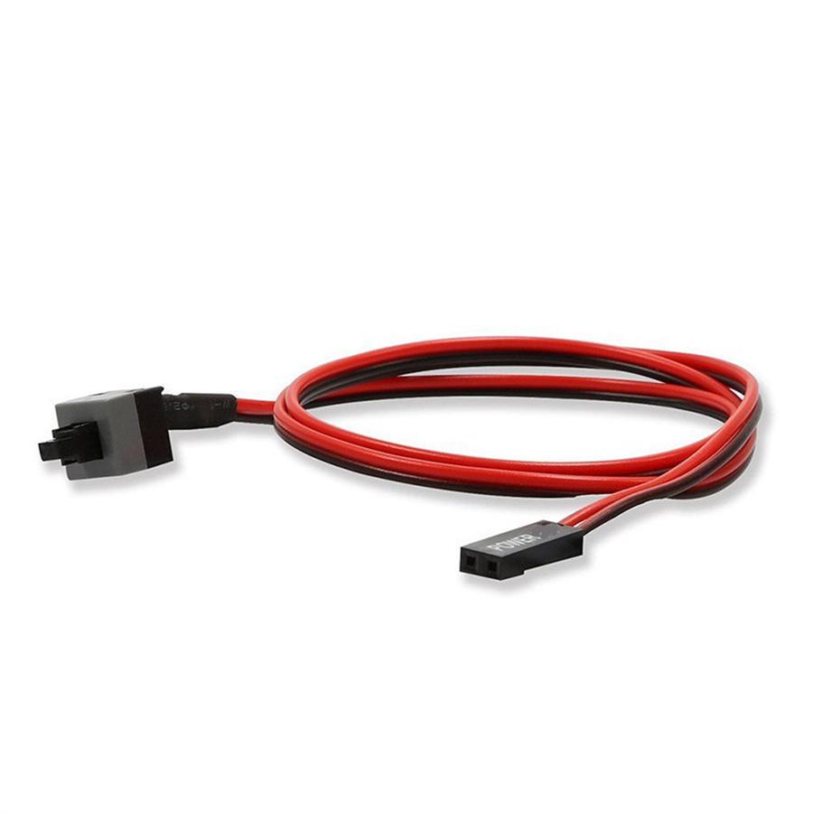 5pcs 50cm Power Switch Cable For Computer Cases That Connects to the Motherboard PC Switches Reset Computer Power...