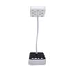 LED Nail Lamp 36W USB Rechargeable Nail Dryer Goosenecks Nail Light for Gel Nails White