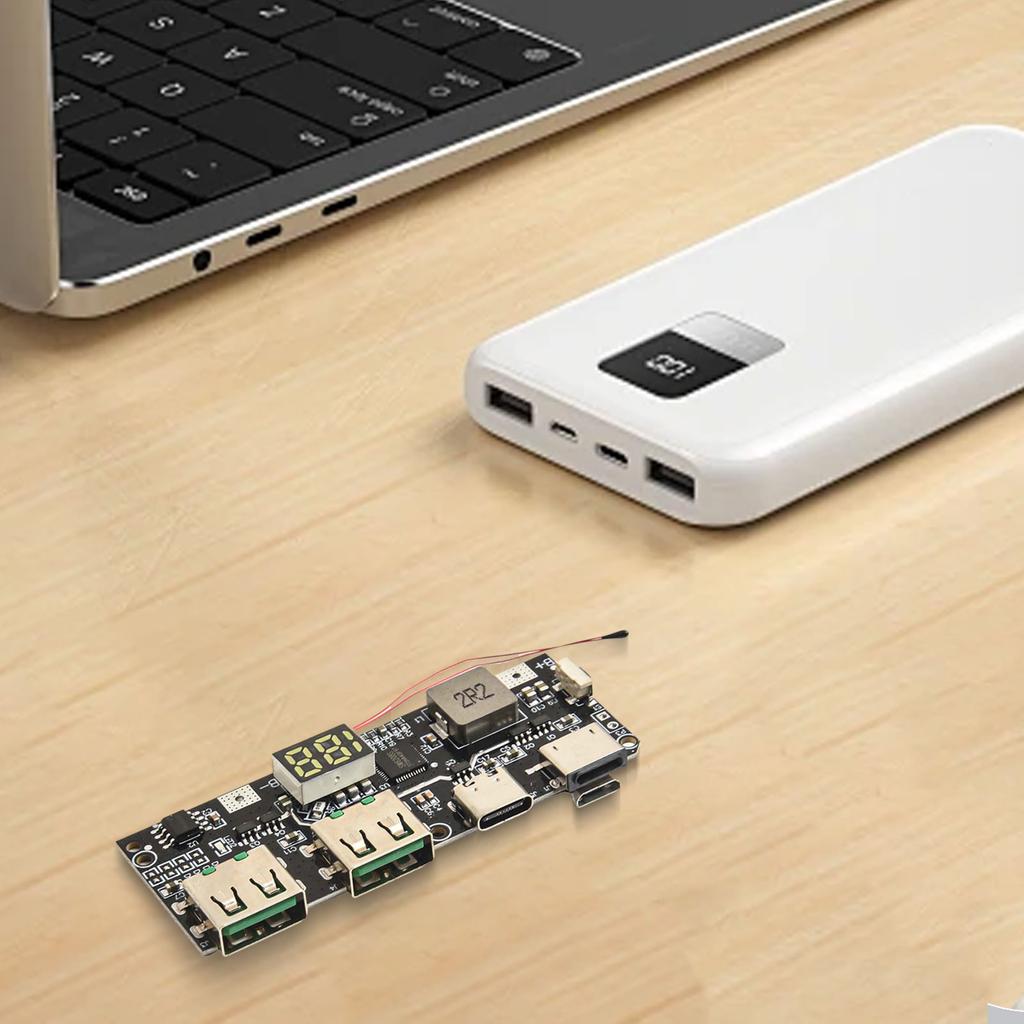 Hocheffiziente Powerbank 22,5W Powerbank Schnelllade-Identifikationschip Hoher Stromausgang Weite Spannungseingänge