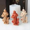 Cute Delicate Candle Molds Silicone Molds Candle Making Reusable Candle Molds