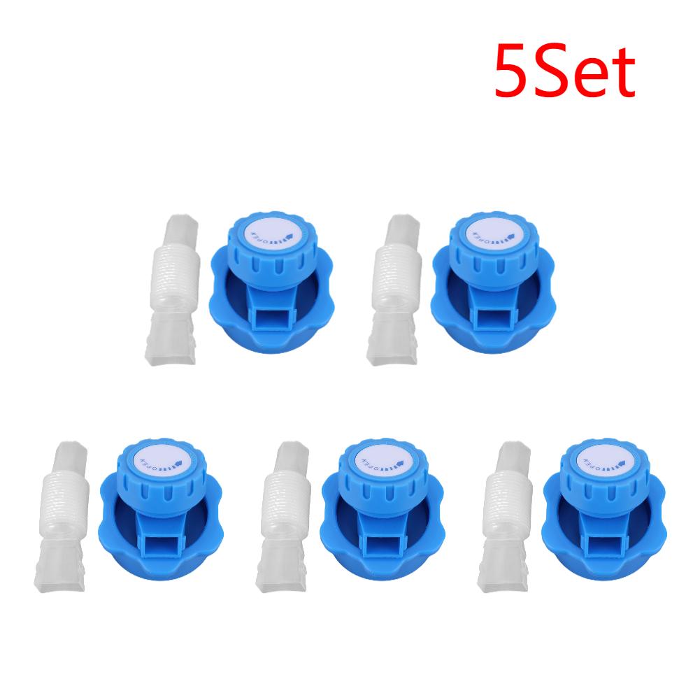 2-5Set Portable Faucet Replacement with Extendable Tube Water Container Faucet Camping Water Jug Tap for Outdoor Camping
