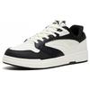 Anta Street Play Series Anti Slip Wear Resistant Low Top Skateboard Shoes Men's White Black Sneakers 912318016-2