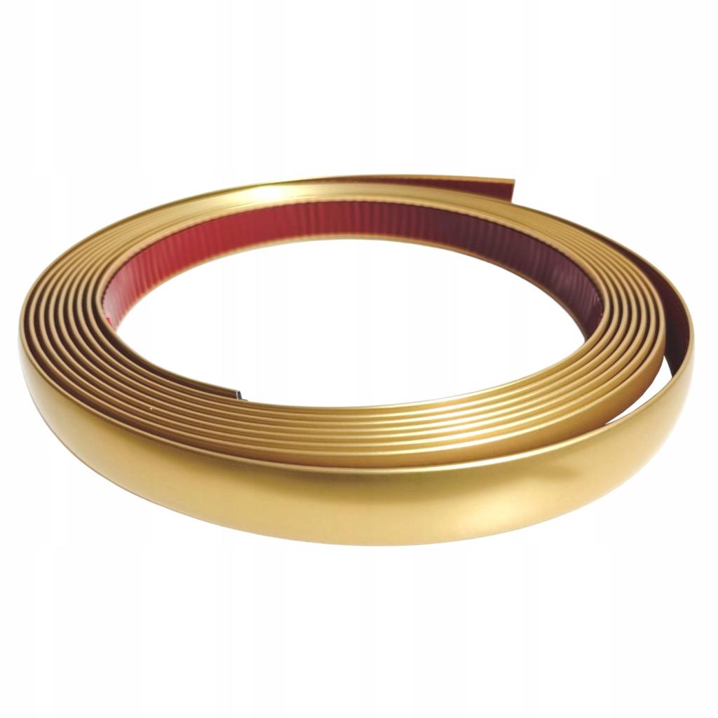 Listwa Ozdobna Złota Mat 30Mm Elastyczna Listwy Gold Samoprzylepna 5 Metrów