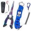 Aicosineg Fishing Fish Set of Fishing Hook Fish Fish Blue Stainless Fishing Safety Storage Case Included Pliers, Grips, 2, Pliers, Remover, Grabber,