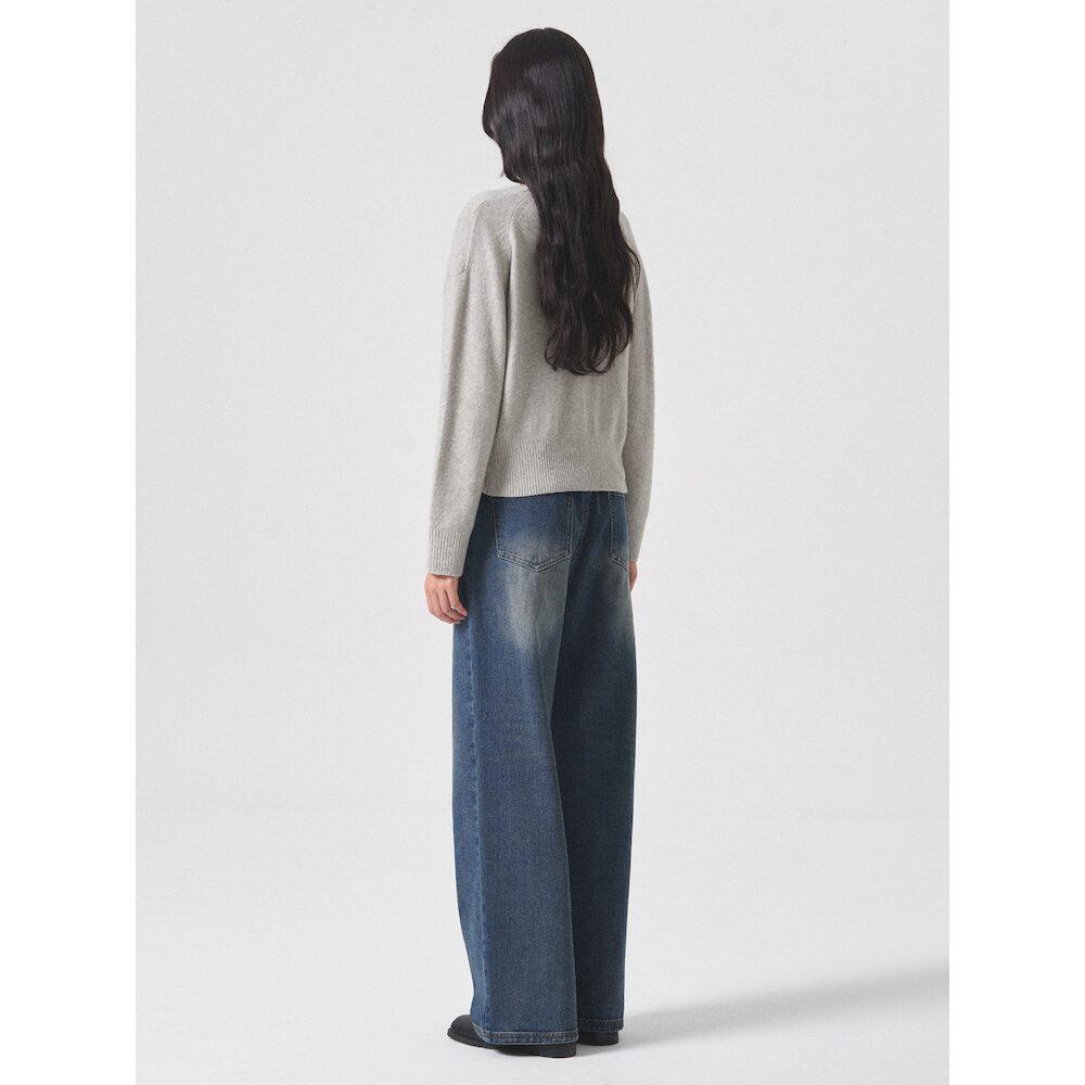 8SECONDS Front Wrap Pullover Grey