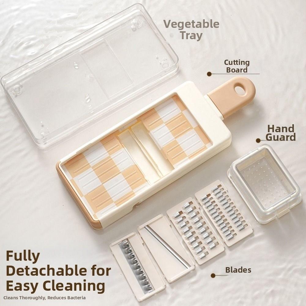 Washable Vegetable Fruit Slicer Manual Operation Potato Chopper Food Grater  Household Use